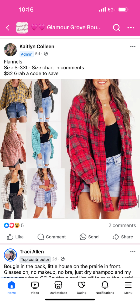 Summer meets fall flannel